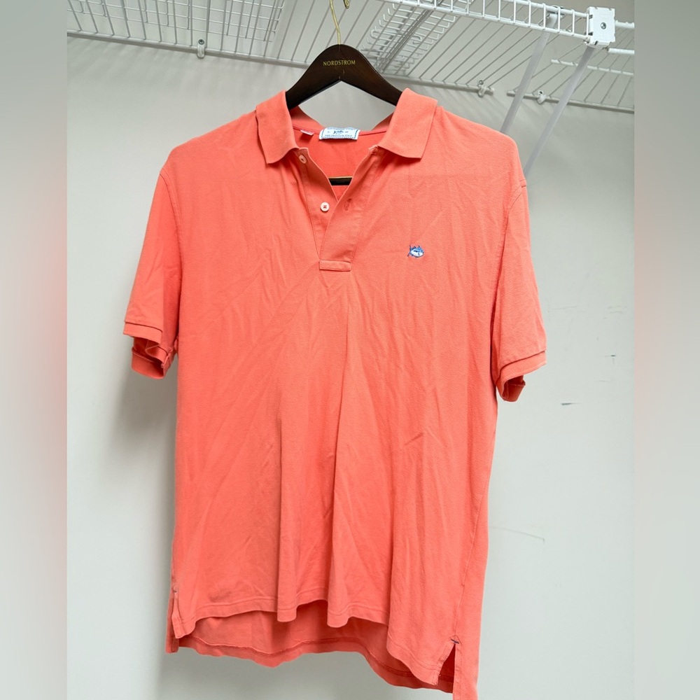 Southern Tide Skipjack Polo - Size L
Coral